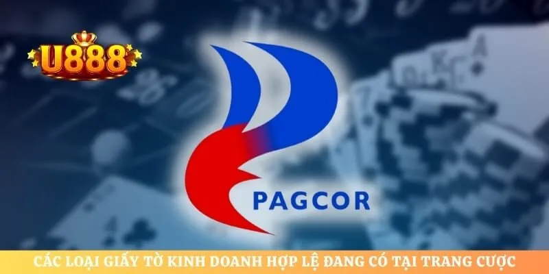 Các loại giấy tờ kinh doanh hợp lệ đang có tại trang cược