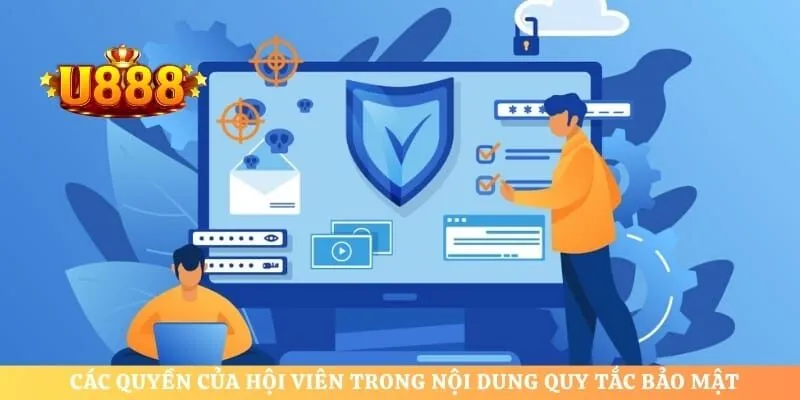 Các quyền của hội viên trong nội dung quy tắc bảo mật