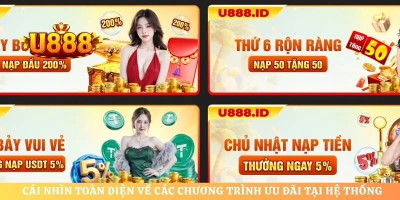 Cái nhìn toàn diện về các chương trình ưu đãi tại hệ thống