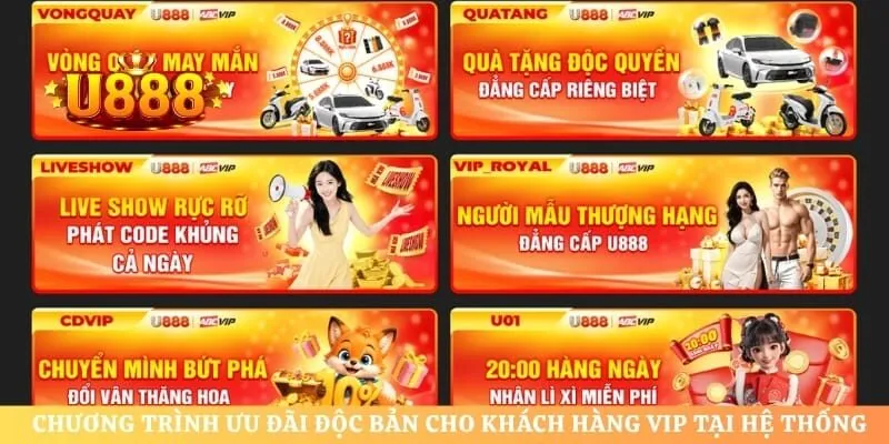 Chương trình ưu đãi độc bản cho khách hàng VIP tại hệ thống