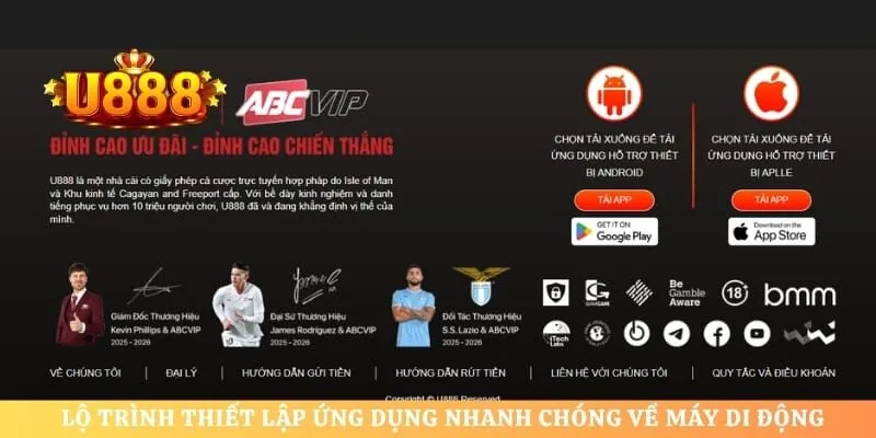 Lộ trình thiết lập ứng dụng nhanh chóng về máy di động