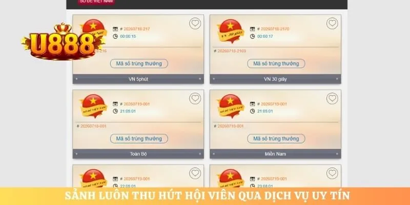 Sảnh luôn thu hút hội viên qua dịch vụ uy tín